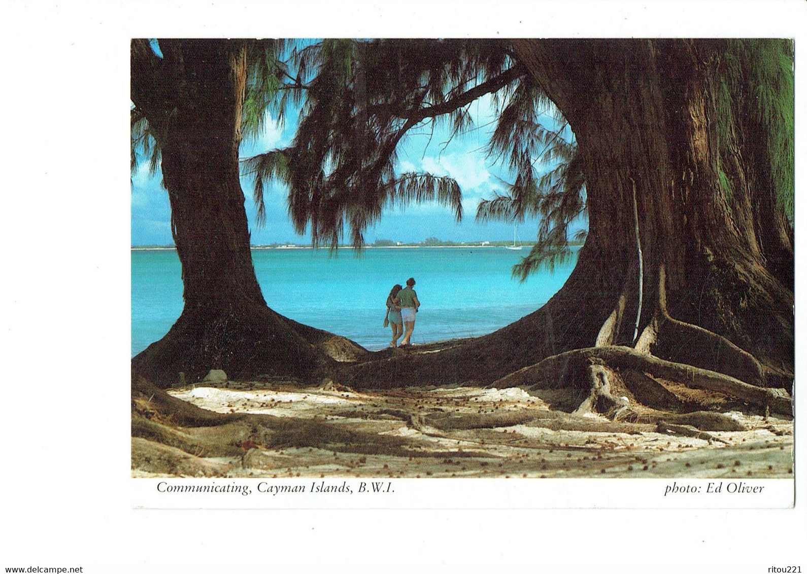 Cpm - B.W.I. Cayman Islands Communicating Photo Ed. Oliver -  Caïman (Iles) - - Cayman (Isole)