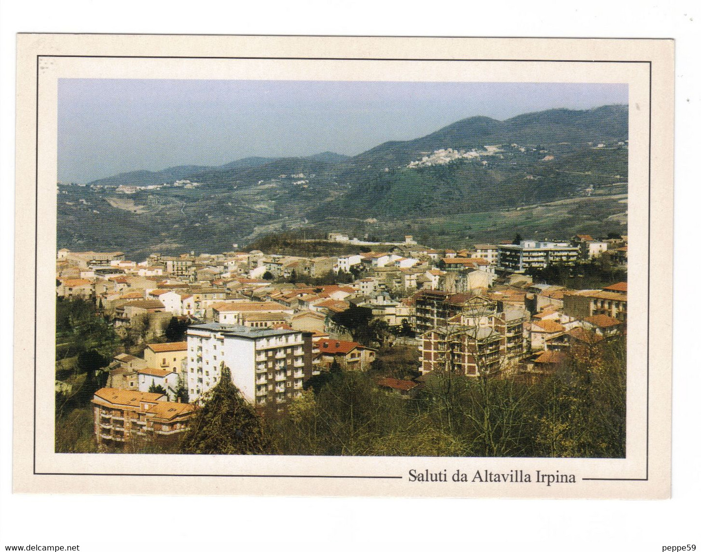 Cartolina Postale Avellino Provincia - Altavilla Irpina ( Avellino ) - Panorama 2 - Non Viaggiata - Avellino