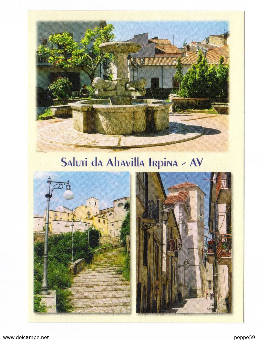 Cartolina Postale Avellino Provincia - Altavilla Irpina ( Avellino ) - Particolari 2 - Non Viaggiata - Avellino