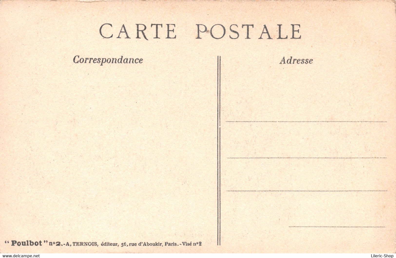 POULBOT - WW1 -  Porte Le à Guillaume !. No 2.-A, TERNOIS, éditeur, ♥♥♥ - Humoristiques