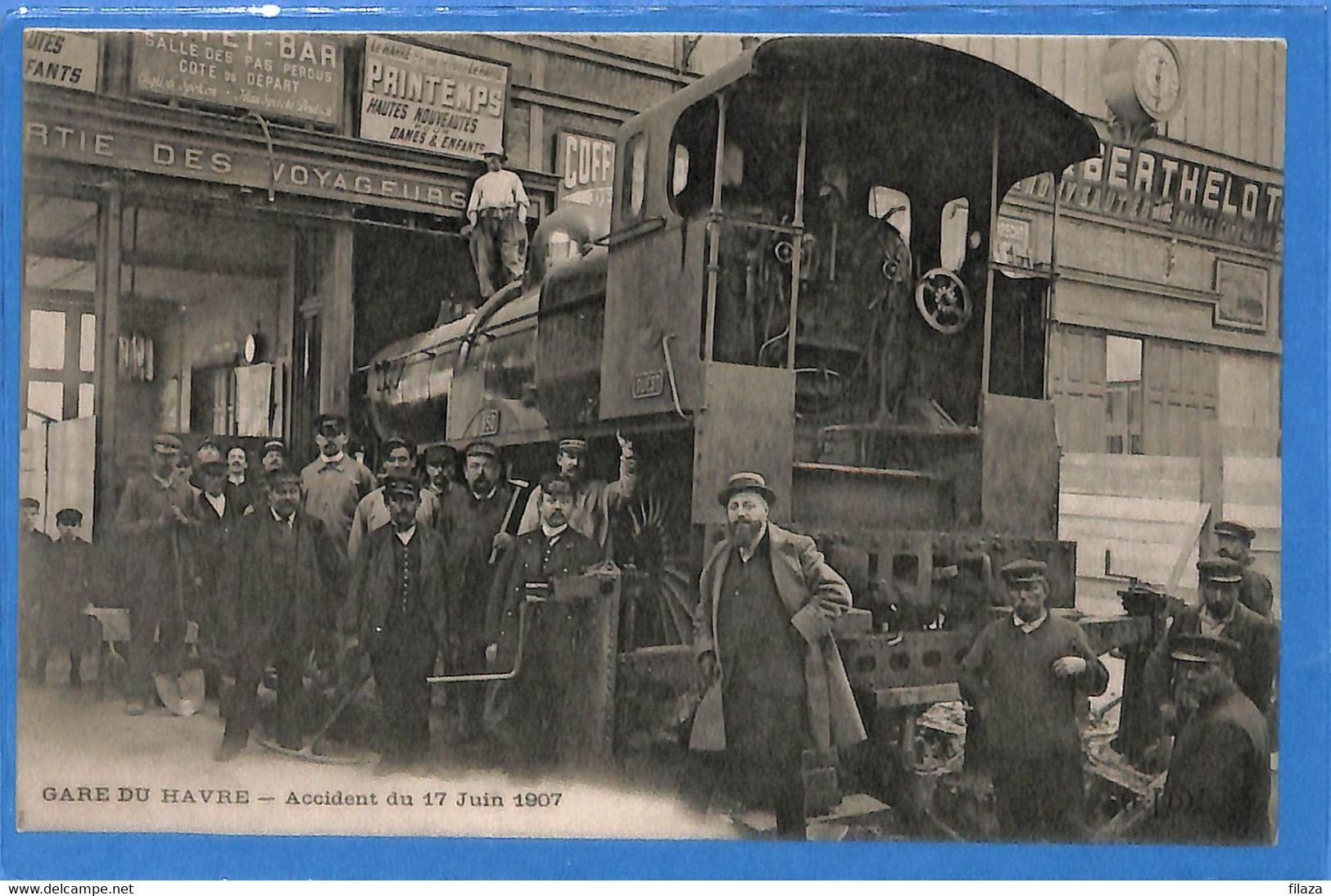 76 -  Seine Maritime - Le Havre - Gare Du Havre - Accident Du 17 Juin 1907 (N11214) - Stazioni