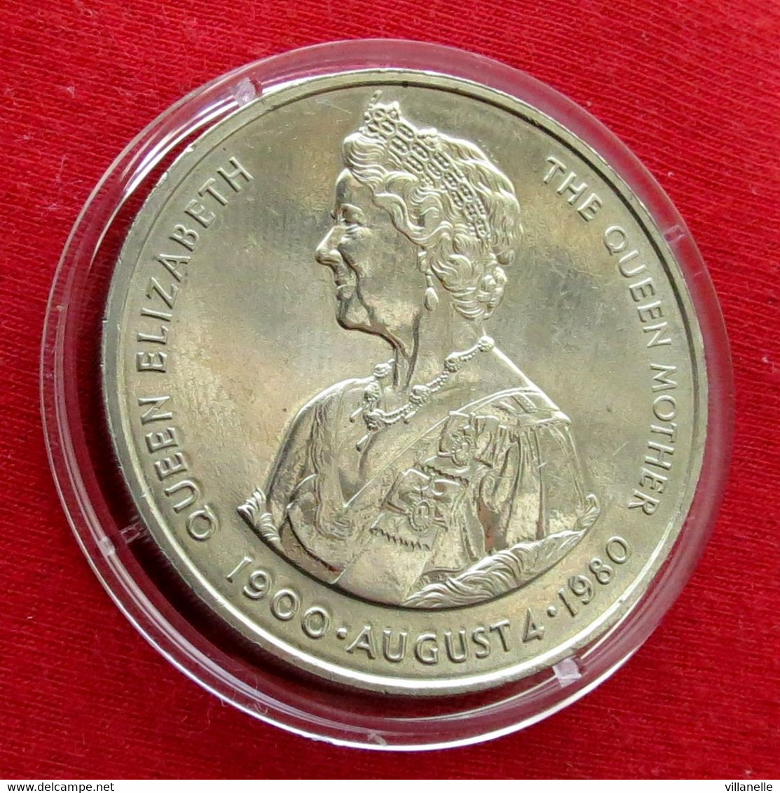 Falkland Islands 50 Pence 1980 Queen Mother Wºº - Falkland