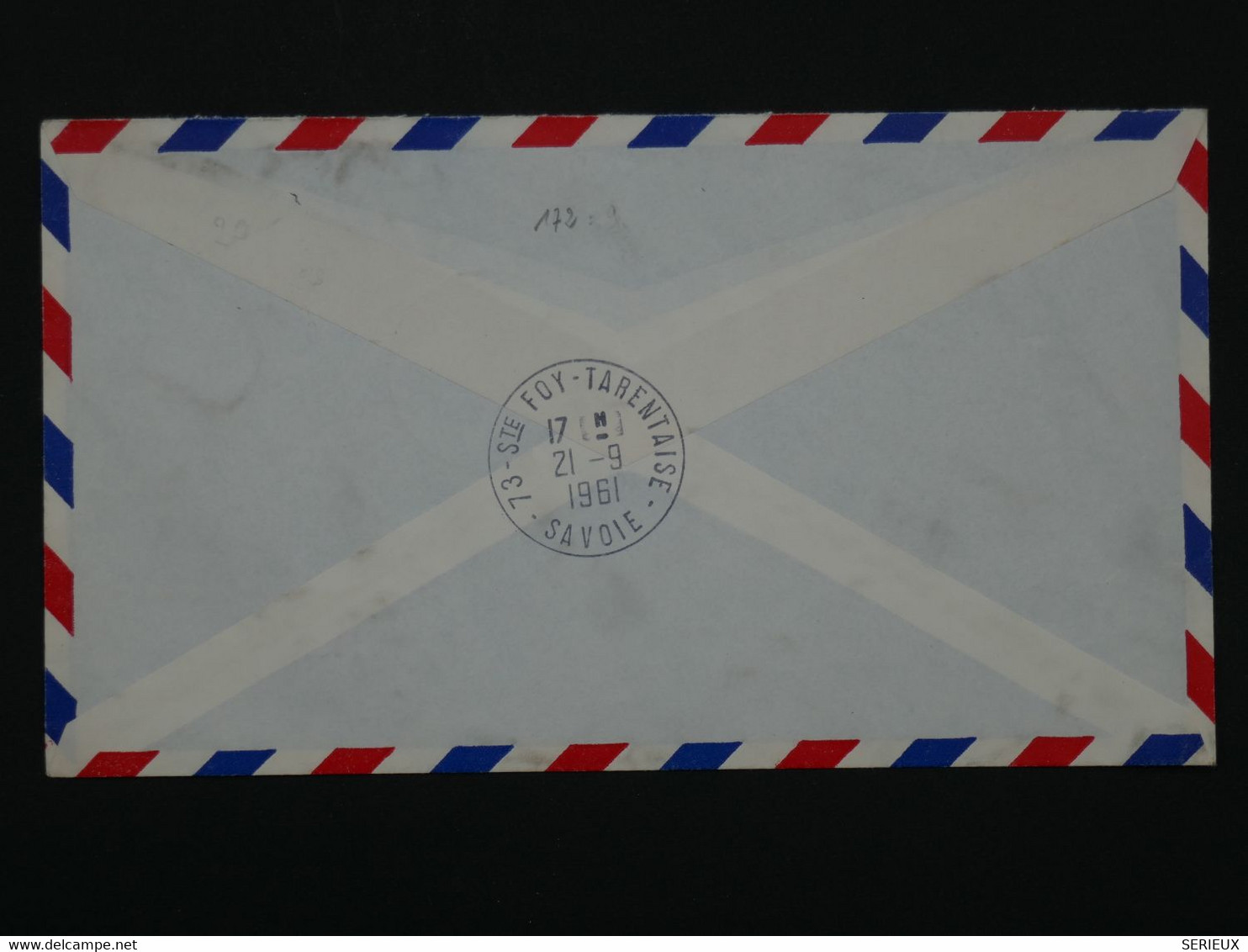 K30 NEW HEBRIDES  BELLE LETTRE RR 1961 PAR AVION  PORT   VILLA A STE FOY FRANCIA ++ AFFRANCH. PLAISANT++ - Cartas & Documentos