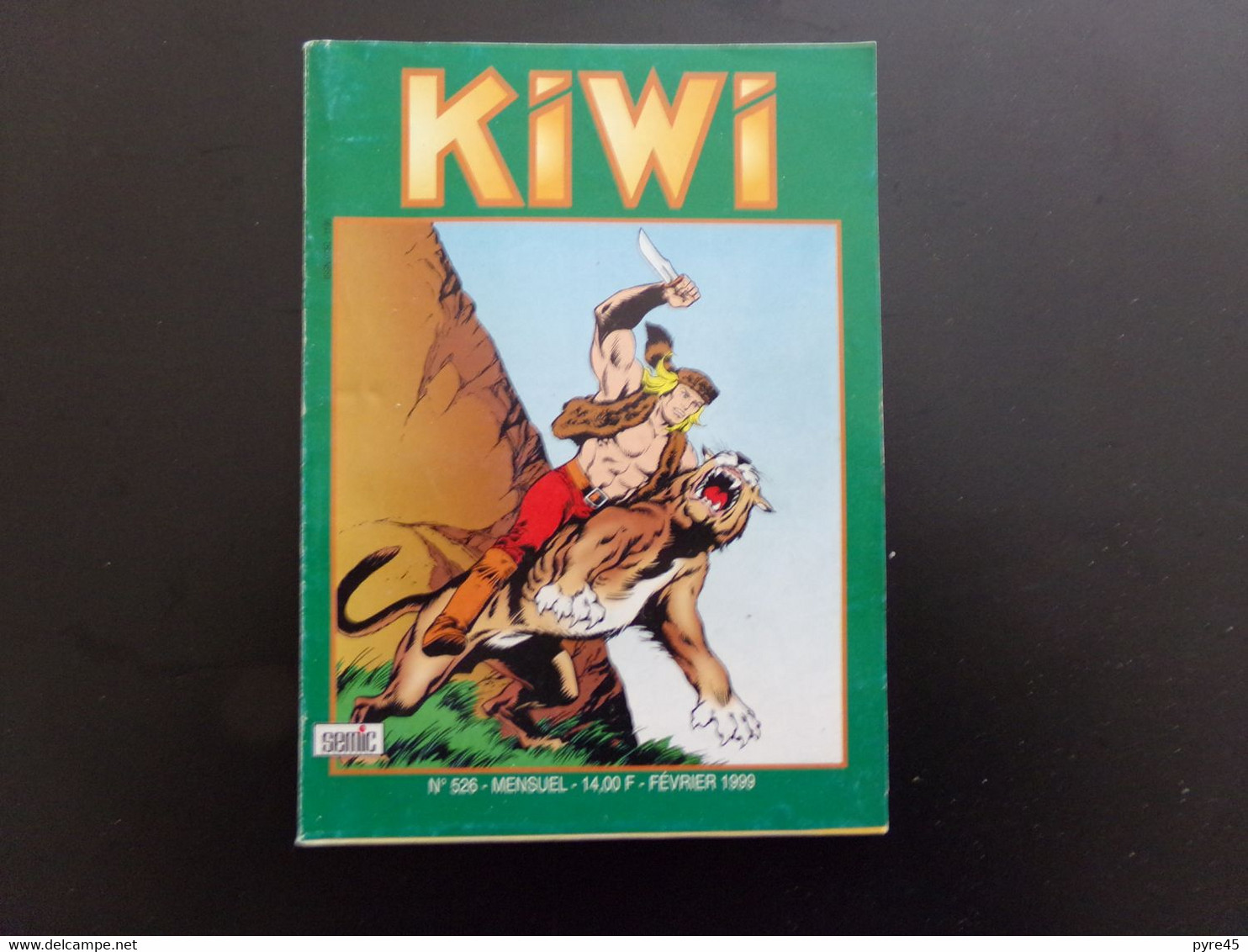 Petit Format " Kiwi " N° 526, 1999, 128 Pages " Le Visage De La Peur " - Kiwi