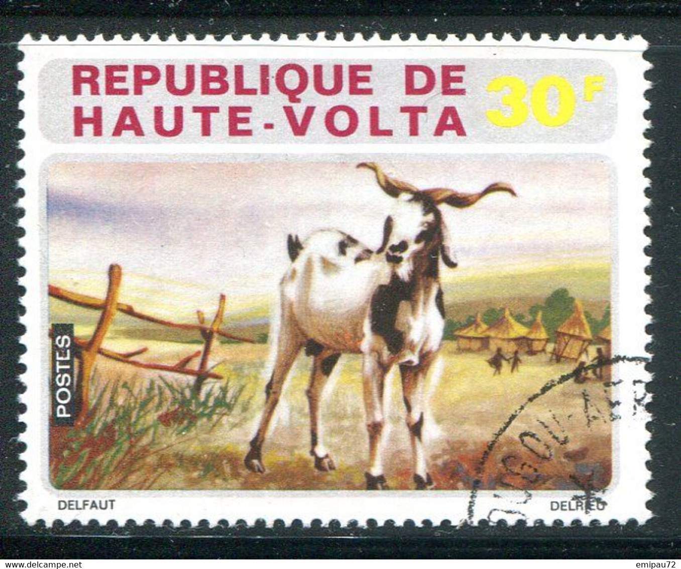 HAUTE VOLTA- Y&T N°281- Oblitéré - Haute-Volta (1958-1984)