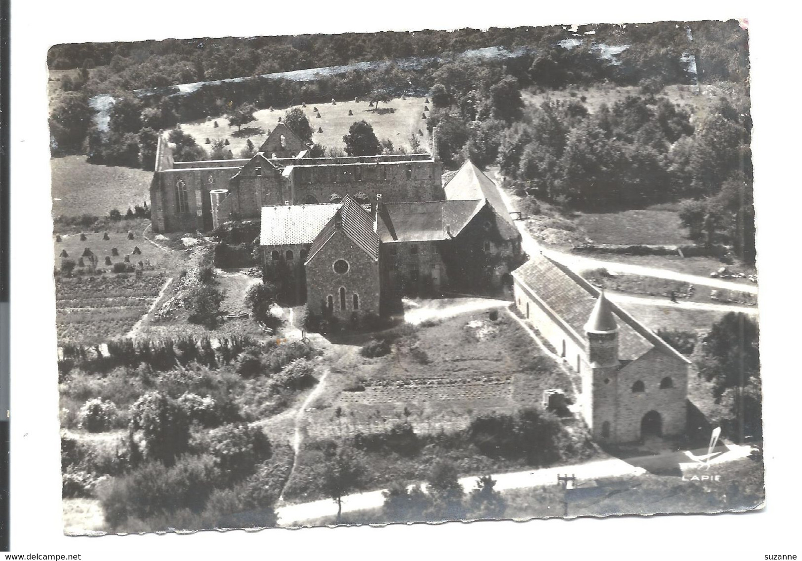 PLÉNÉE-JUGON - L'ABBAYE - Vue Aérienne LAPIE N°6 - Plénée-Jugon