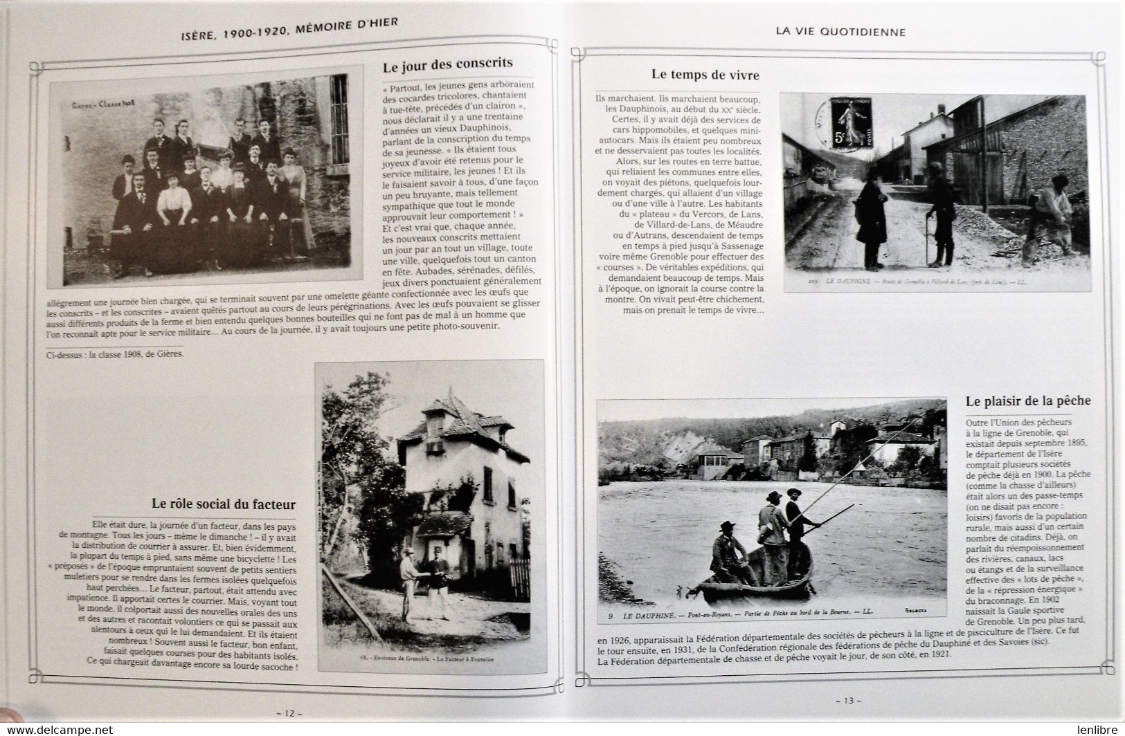 L’ISERE. Mémoires D’Hier. 1900-1920. De Borée Editions. 2000. - Alpes - Pays-de-Savoie