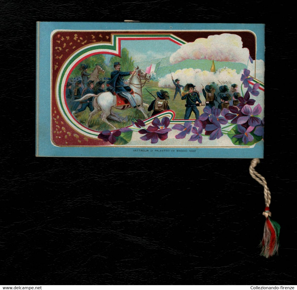 !SCONTI!  Calendarietto Almanacco 1909 Risorgimento Italiano - E. Fontanella Milano - Small : ...-1900