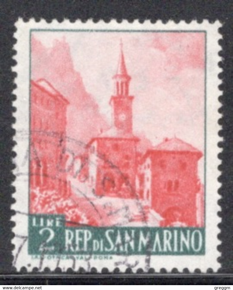 San Marino 1957 Single Stamp From The Definitive Set  In Fine Used - Usati