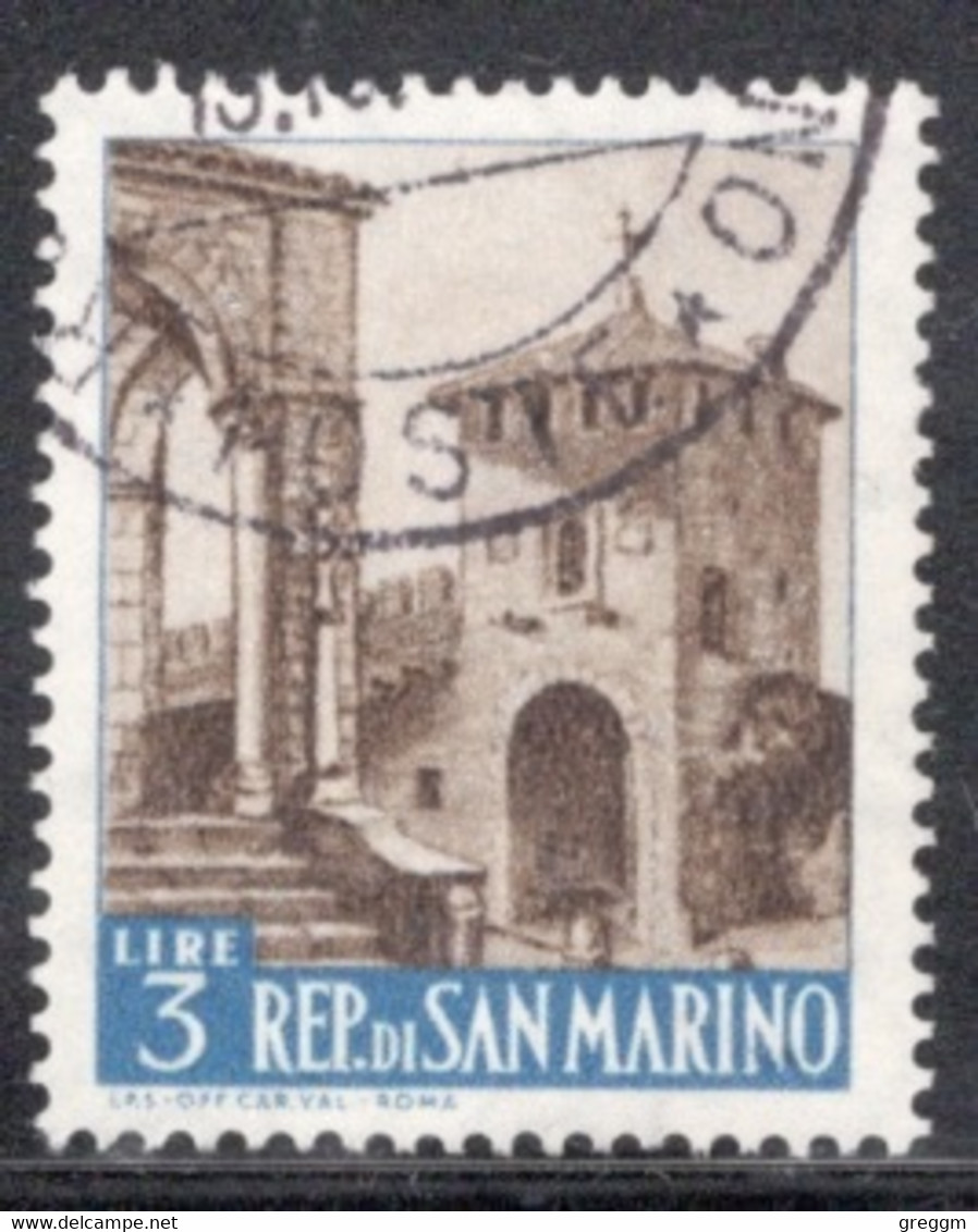 San Marino 1957 Single Stamp From The Definitive Set  In Fine Used - Gebruikt