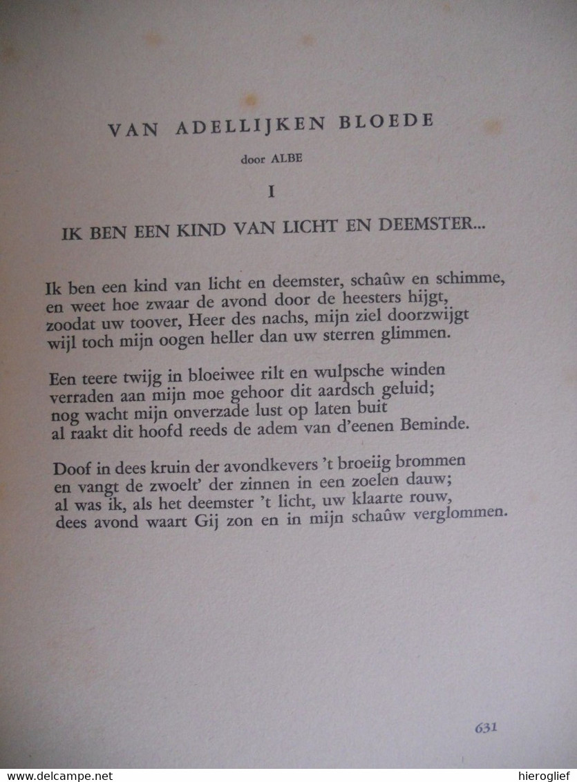 Dietsche Warande & Belfort 1941 Nr 12 Tijdschrift Voor Letterkunde En Geestesleven Minne Roelants Albe - Literatuur