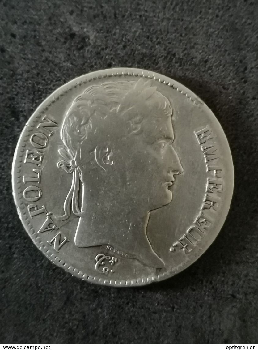 5 FRANCS ARGENT 1813 I LIMOGES NAPOLEON TETE LAUREE / FRANCE SILVER - 5 Francs