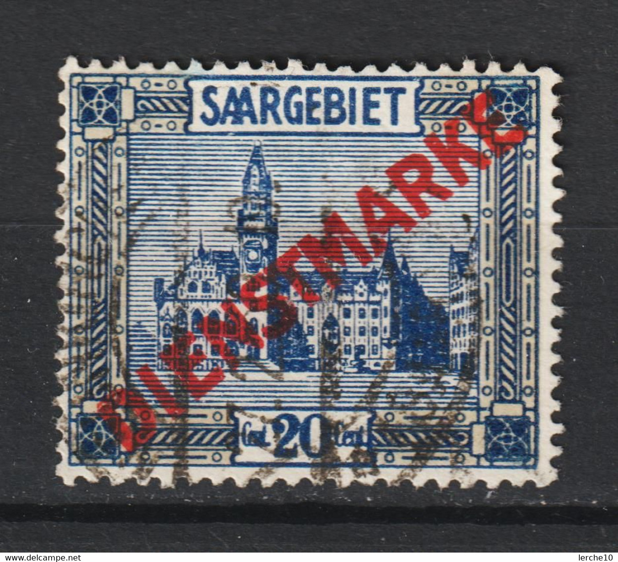 Saar MiNr. D 5 III  (sab59) - Dienstzegels