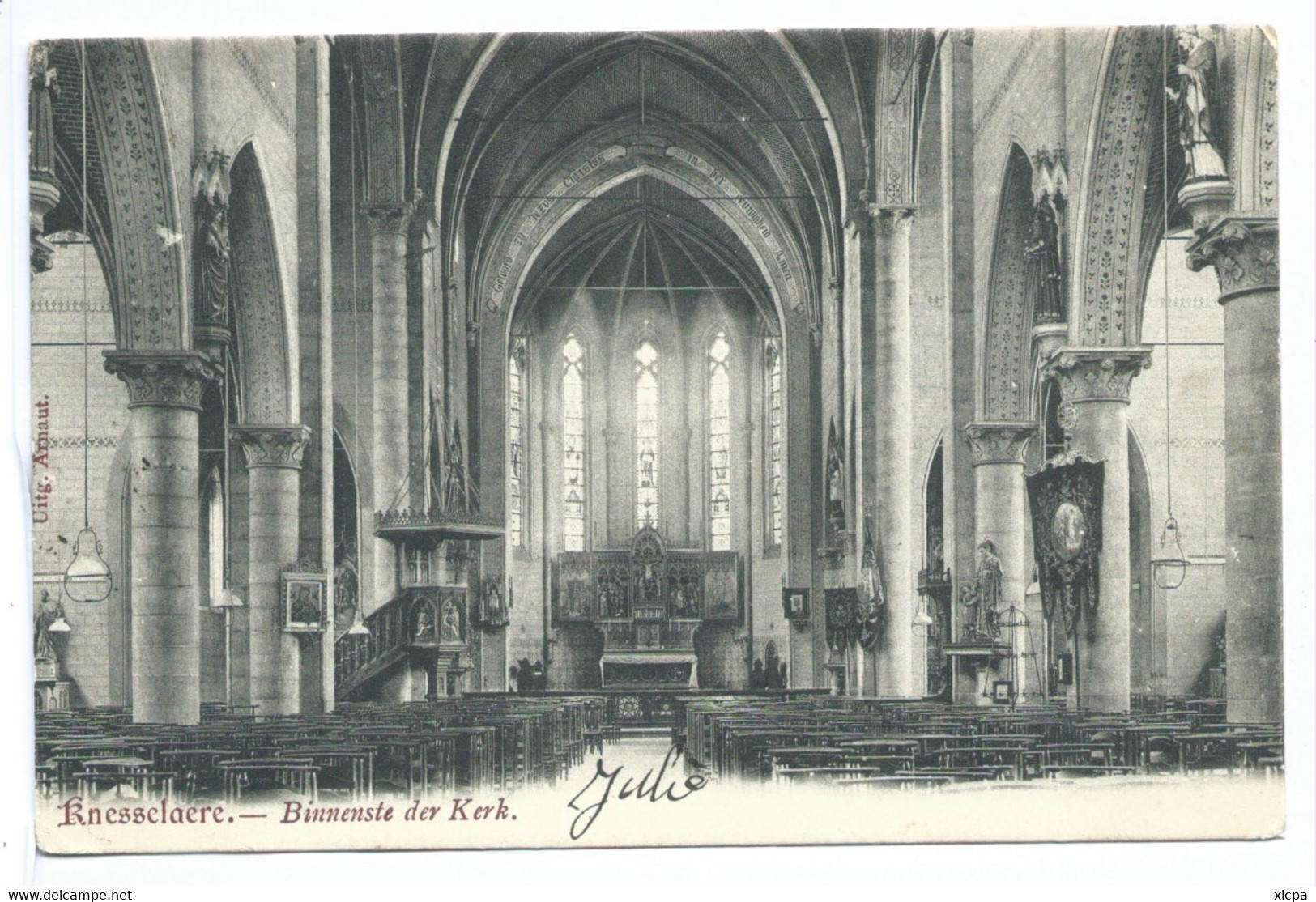 Knesselare Knesselaere - Binnenste Der Kerk - Knesselare