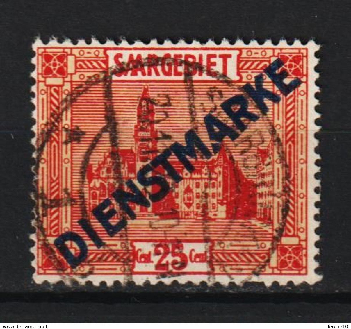 Saar MiNr. D 6 III (sab58) - Dienstmarken