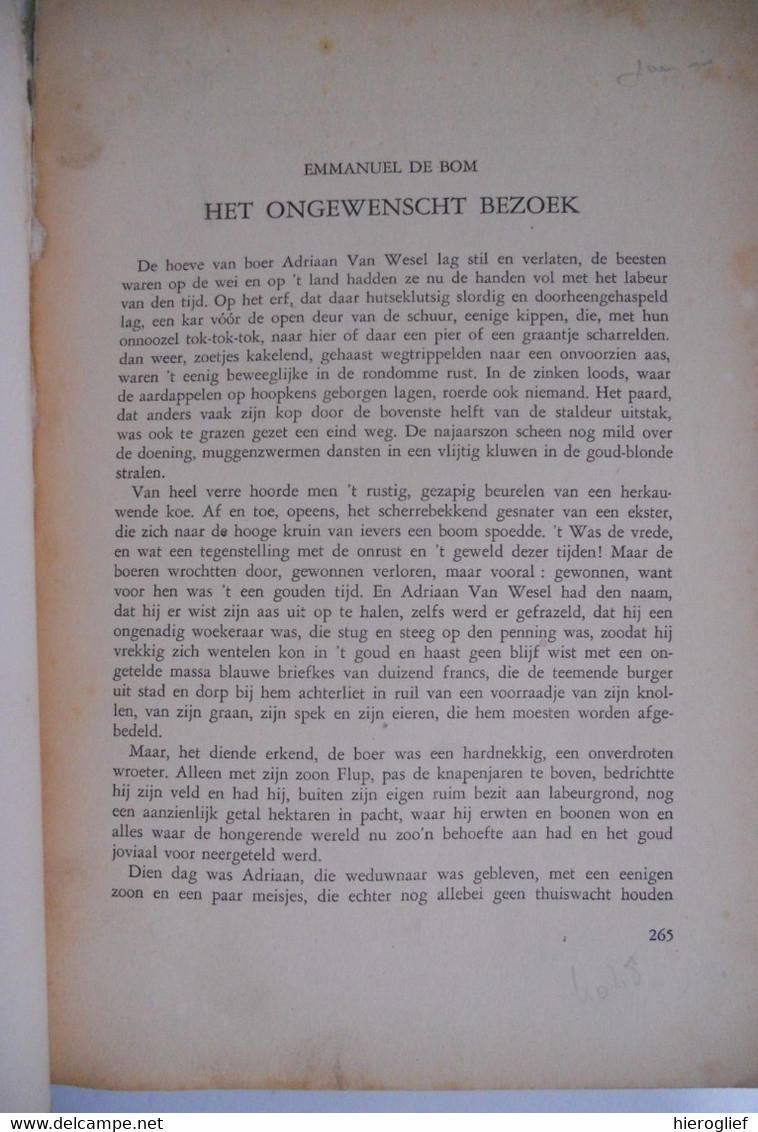 Dietsche Warande & Belfort 1945 Nr 5 Tijdschrift Voor Letterkunde En Geestesleven De Bom Daisne Bittremieux Roelants - Literatura