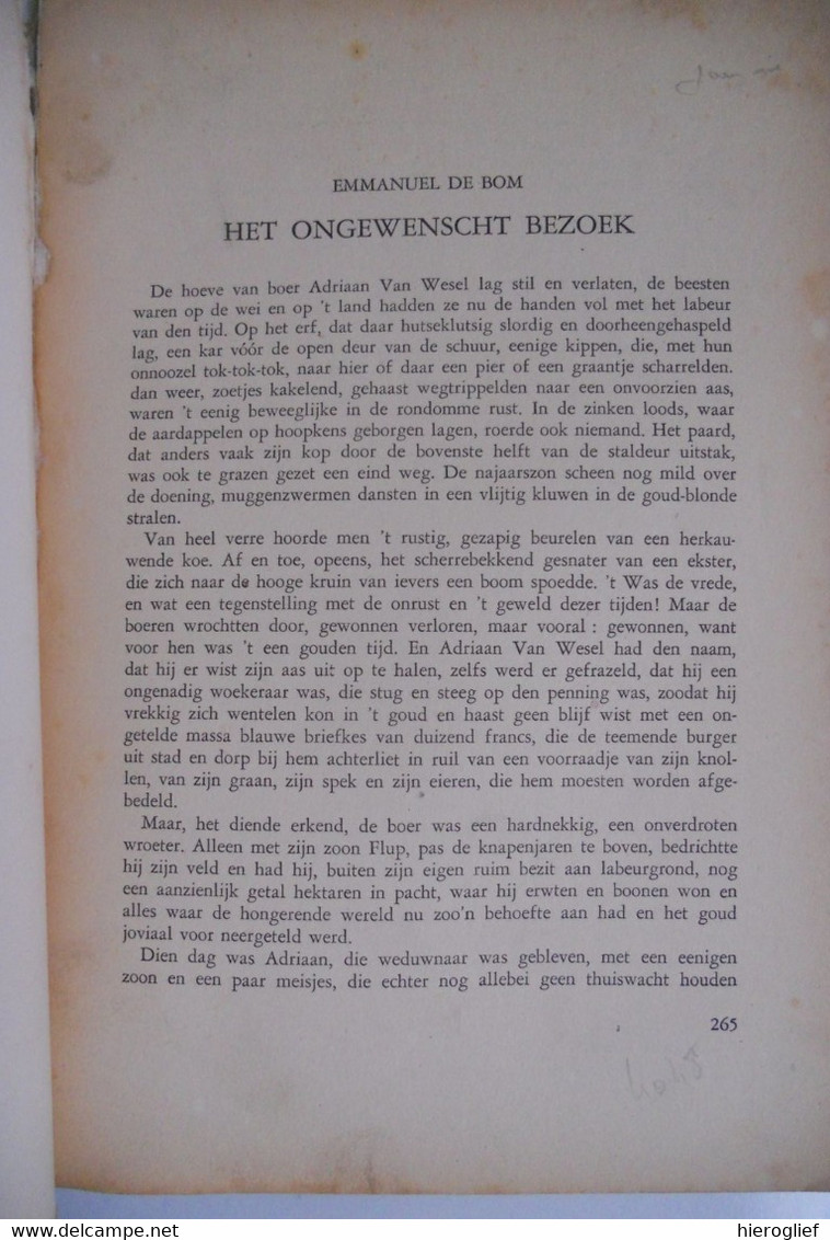 Dietsche Warande & Belfort 1945 Nr 5 Tijdschrift Voor Letterkunde En Geestesleven De Bom Daisne Bittremieux Roelants - Literatuur