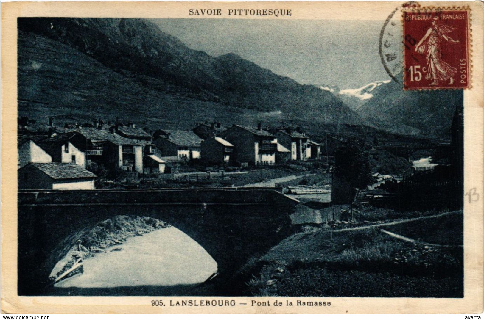 CPA LANSLEBOURG - Pont De La Ramasse (438564) - Val Cenis