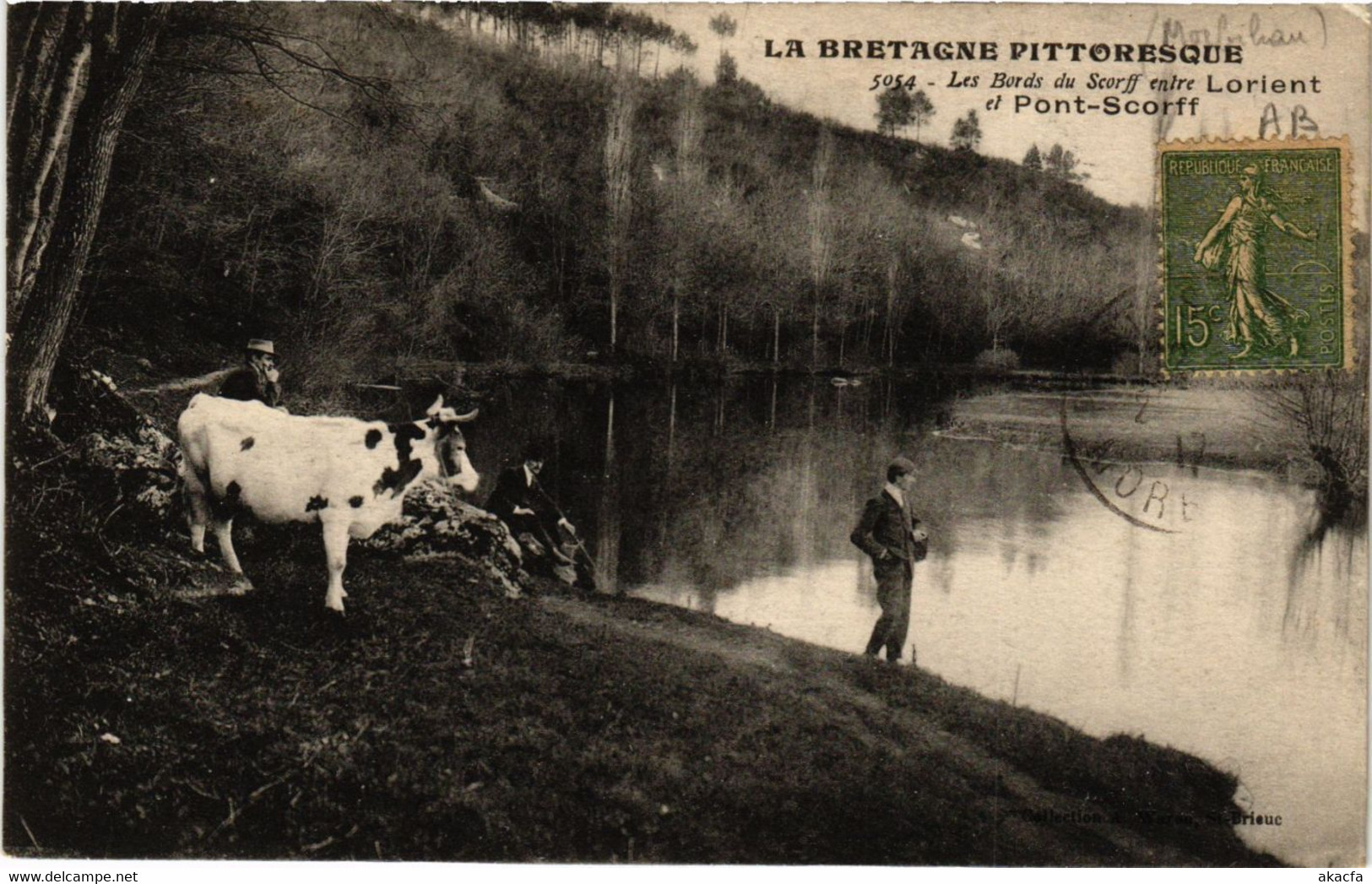 CPA La Bretagne. - Les Bords Du Scorff Entre LORIENT Et PONT-SCORFF (431172) - Pont Scorff