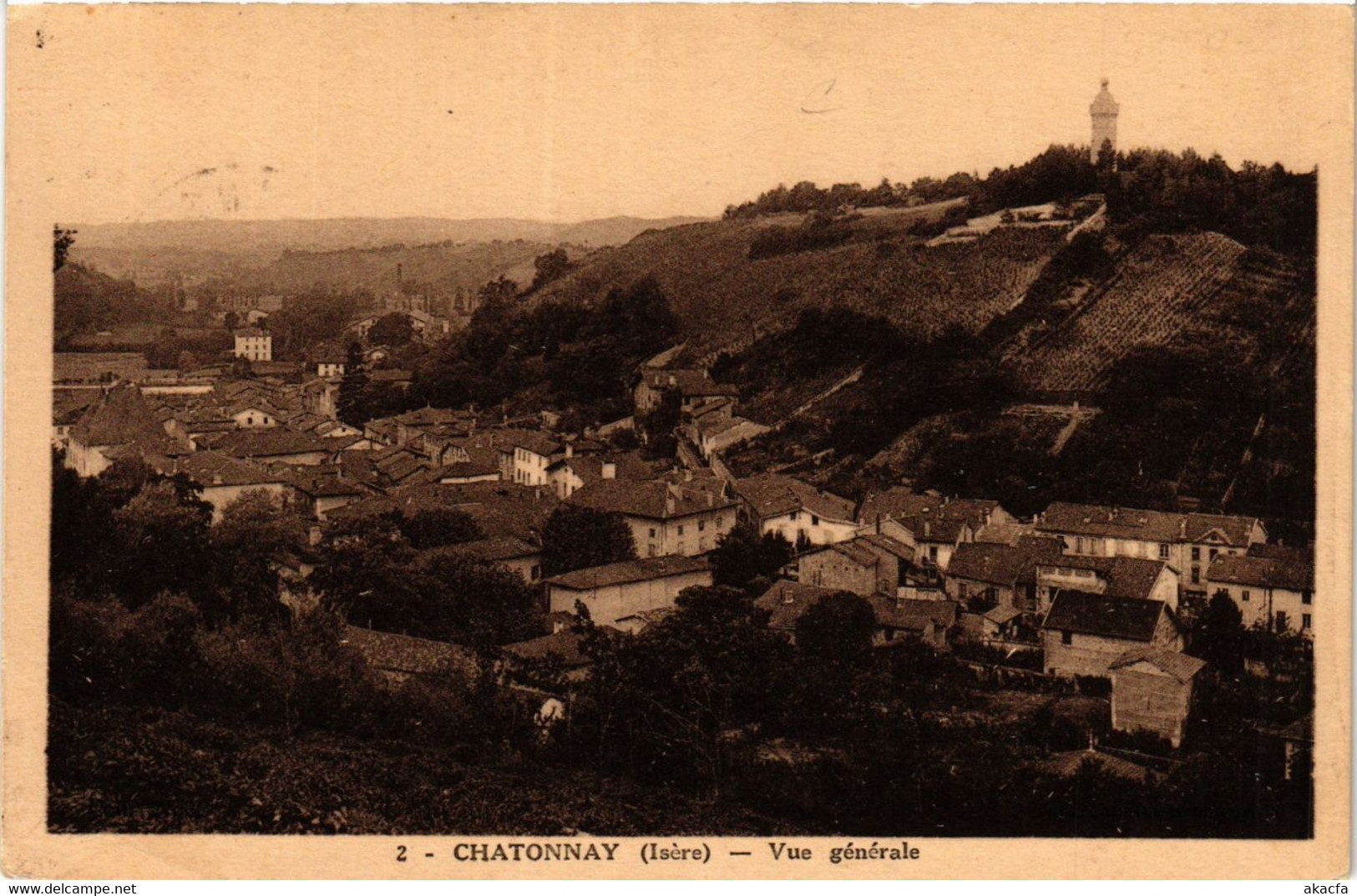 CPA CHATONNAY - Vue Générale (433145) - Châtonnay