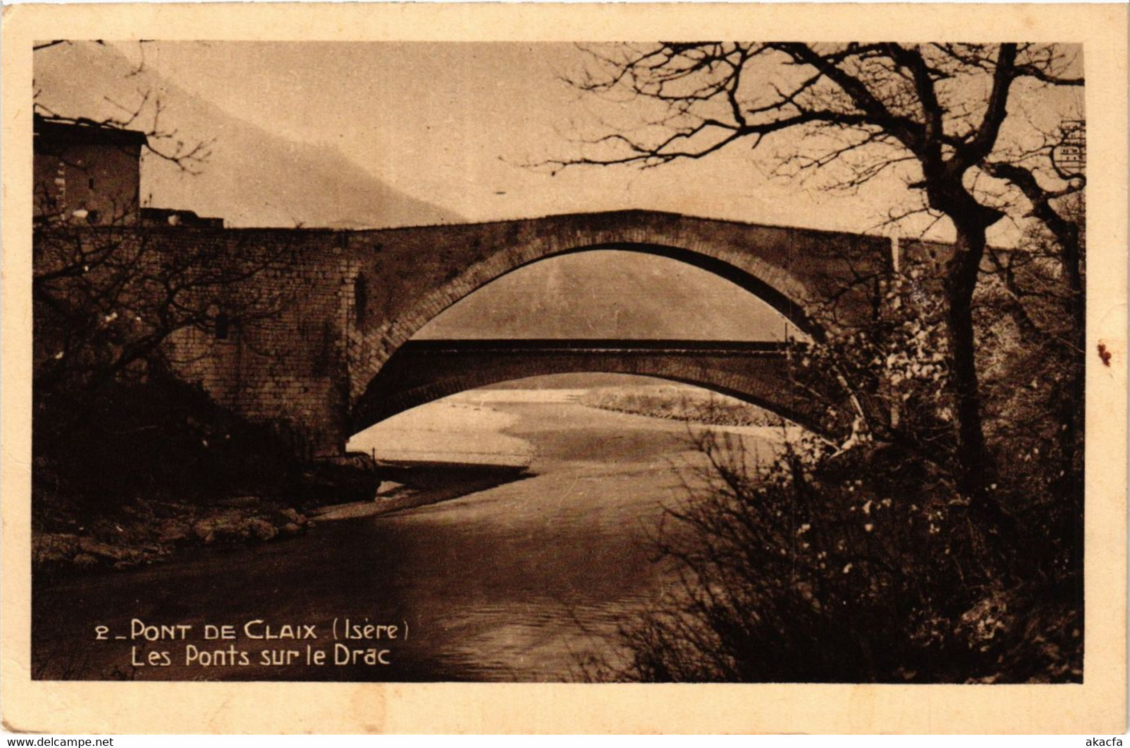 CPA PONT-de-CLAIX - Les Ponts Sur Le Drac (434242) - Claix