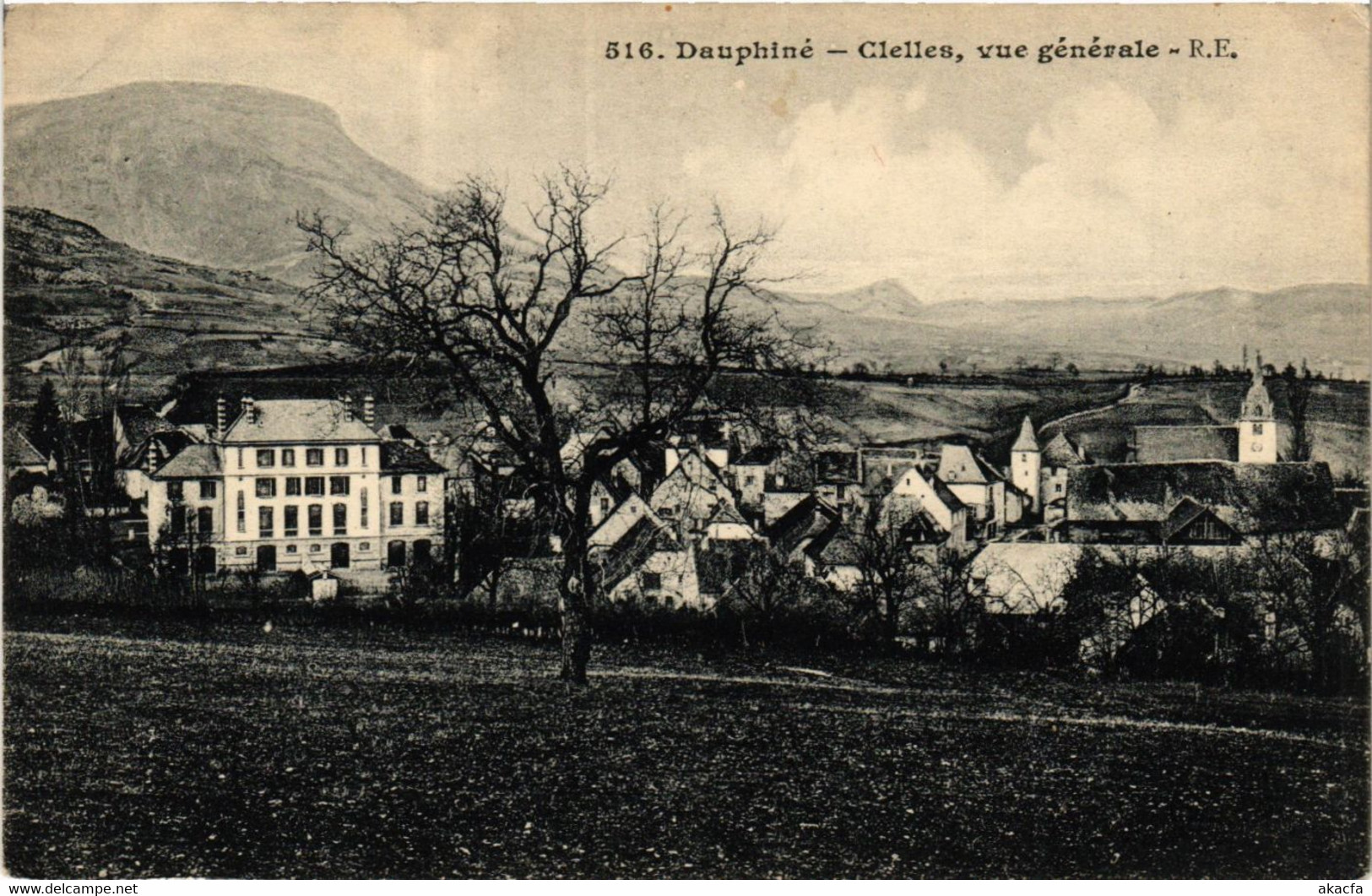 CPA Dauphiné - CLELLES Vue Générale (434784) - Clelles