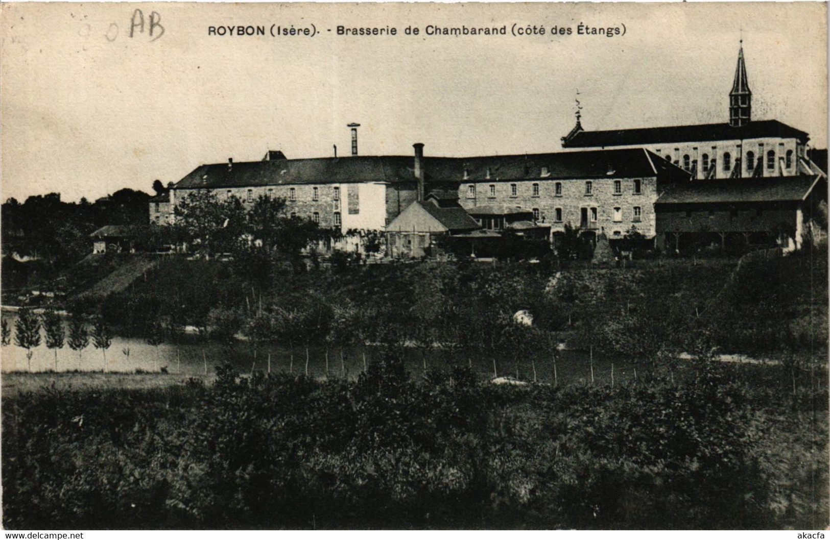 CPA RENAGE - Grande Fabrique - La Guillonjere (434931) - Renage