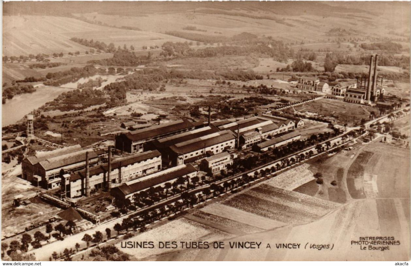 CPA Usines Des Tubes De VINCEY. (398129) - Vincey