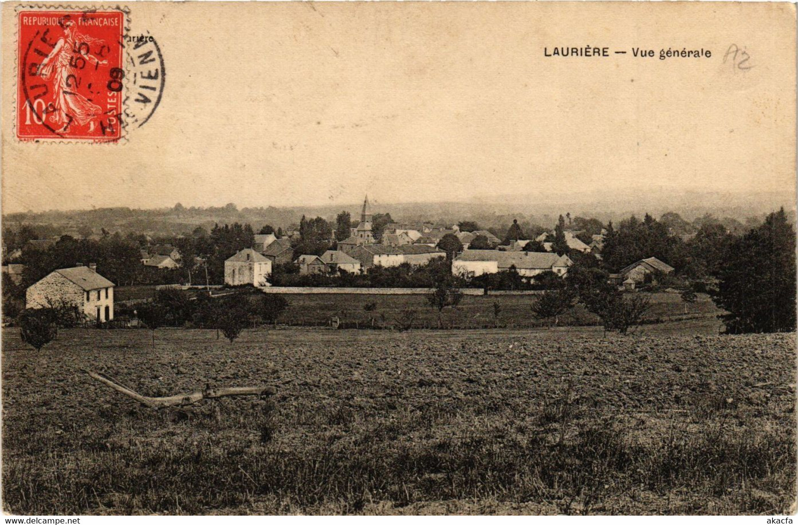 CPA LAURIERE - Vue Générale (390615) - Lauriere