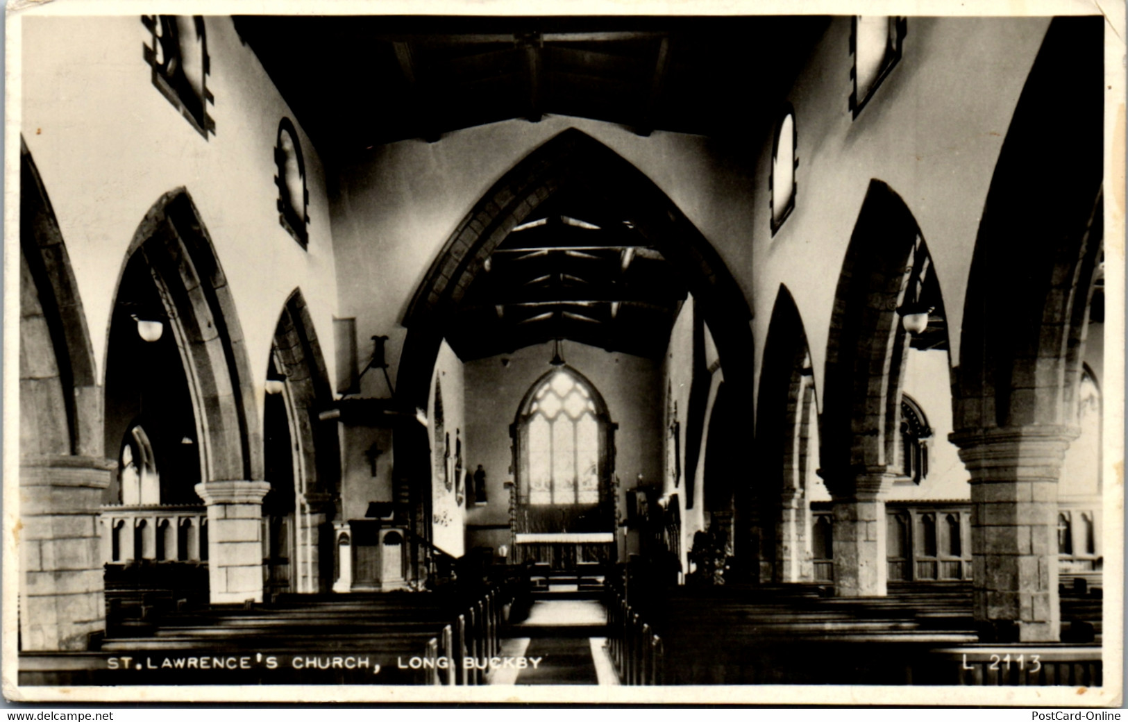 39489 - Großbritannien - St. Lawrence's Church , Long Buckby - Gelaufen 1962 - Northamptonshire