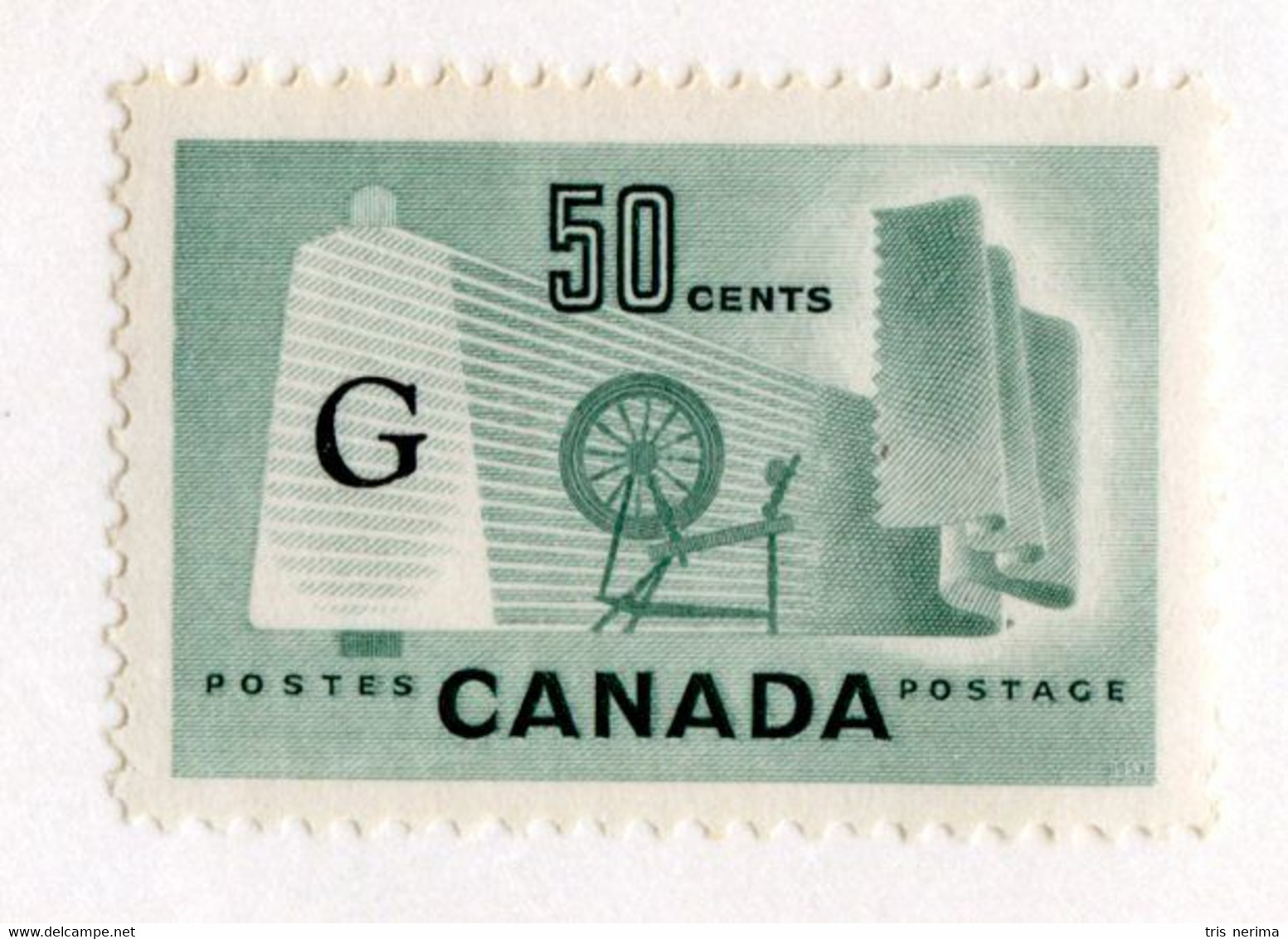 1615 Canada 1953 Scott O-38a Mnh** ( Cat.$9.00 Offers Welcome! ) - Aufdrucksausgaben