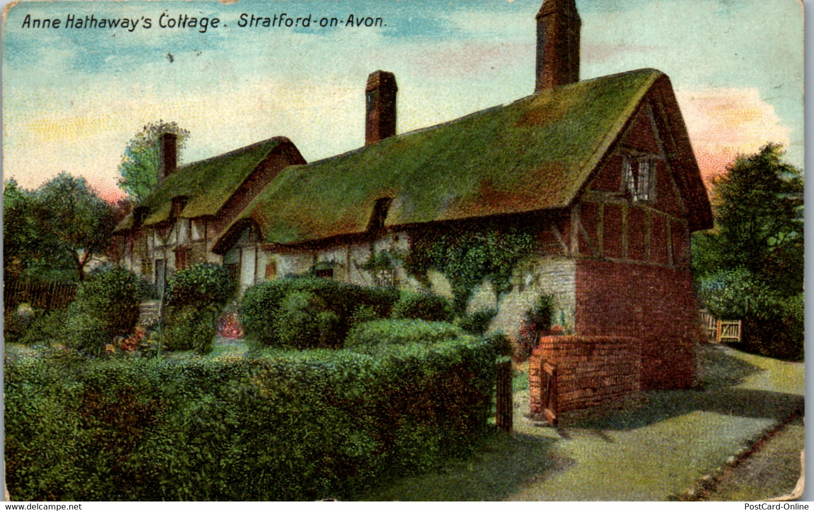 39644 - Großbritannien - Anne Hathaway's Cottage , Stratford On Avon - Gelaufen - Stratford Upon Avon