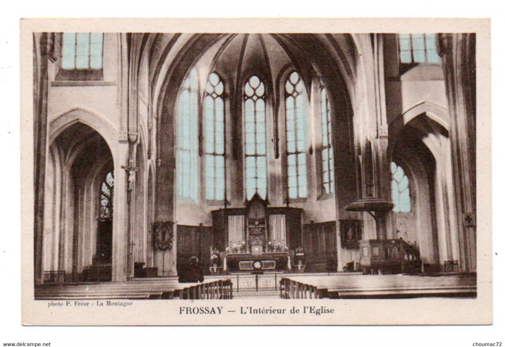(44) 884, Frossay, Fréor, L'Injtérieur De L'Eglise - Frossay