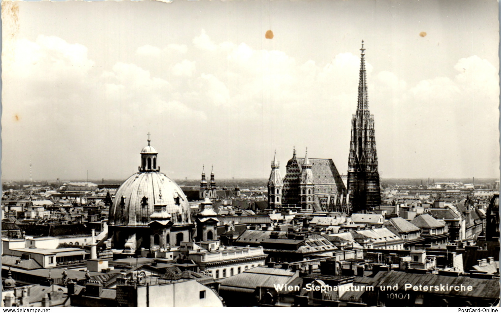 39684 - Wien - Stephanskirche , Stephansdom , Peterskirche - Gelaufen 1964 - Stephansplatz
