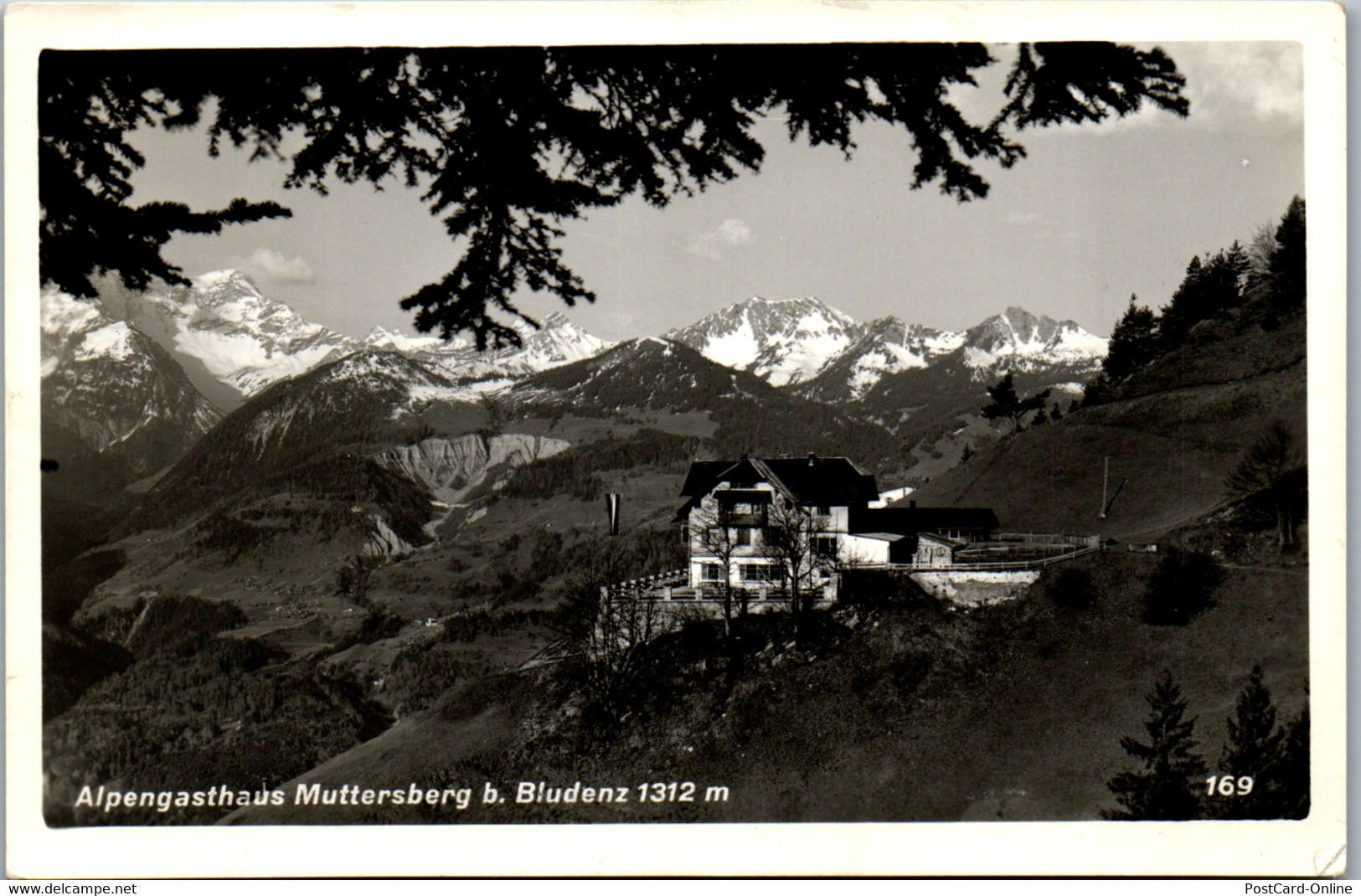 39726 - Vorarlberg - Alpengasthof Muttersberg Bei Bludenz - Nicht Gelaufen - Bludenz