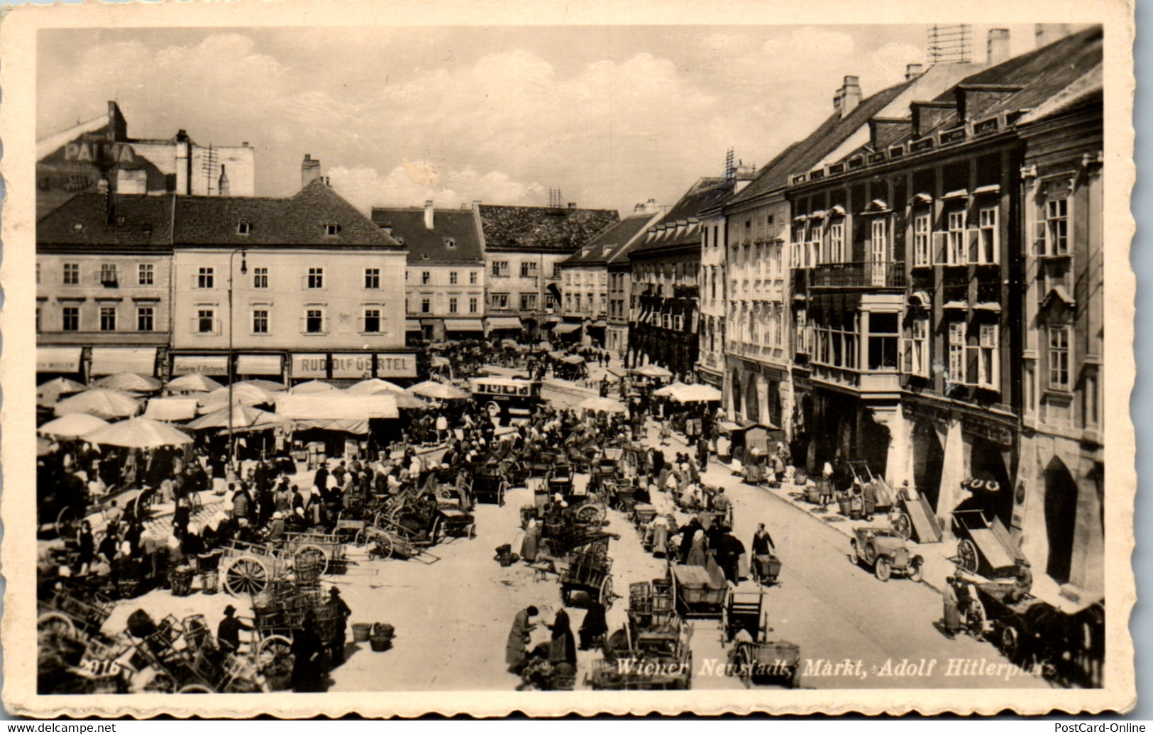 39767 - Niederösterreich - Wiener Neustadt , Markt , Adolf Hitler Platz - Nicht Gelaufen - Wiener Neustadt