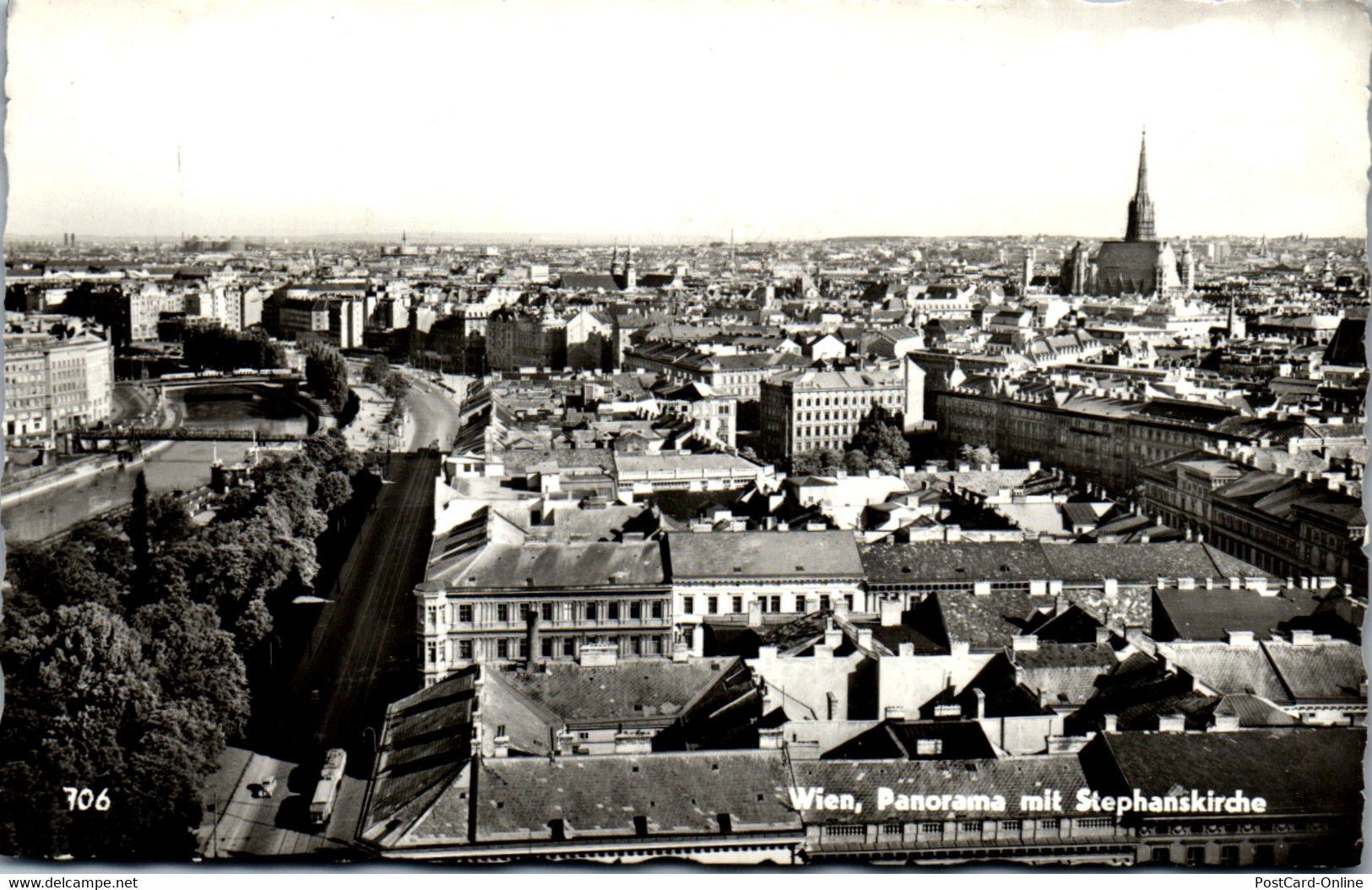 39811 - Wien - Panorama Mit Stephanskirche , Stephansdom - Gelaufen 1962 - Stephansplatz