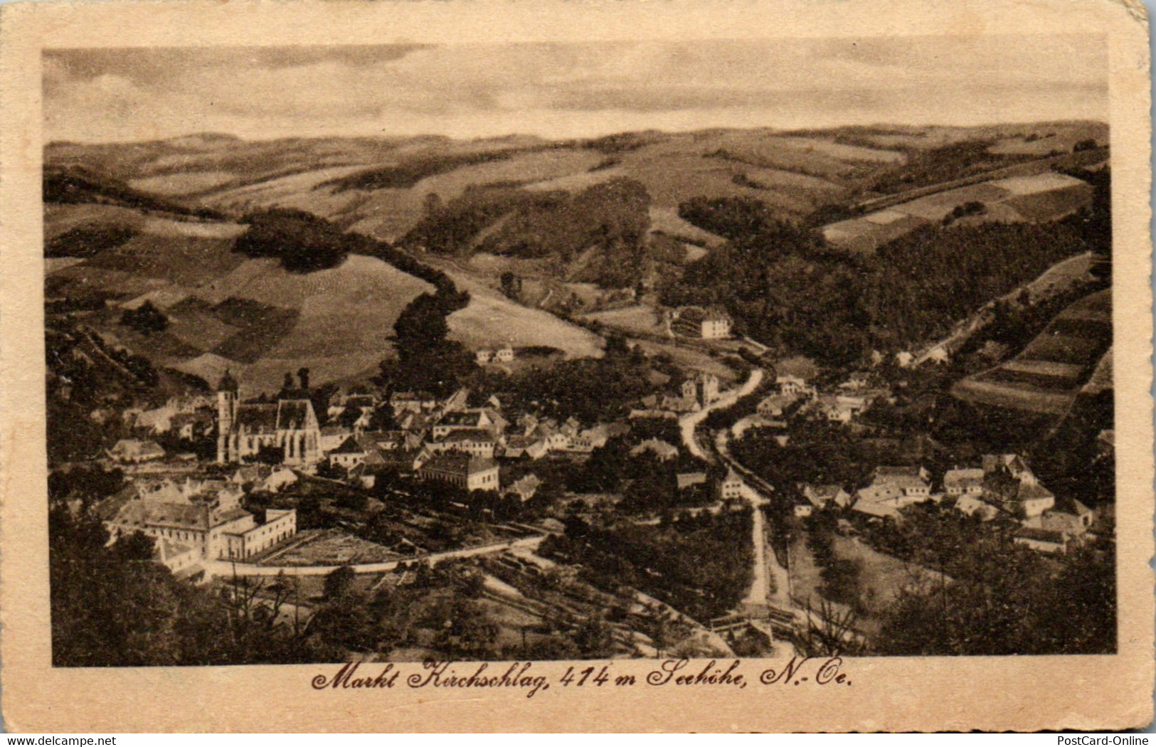 39815 - Niederösterreich - Markt Kirchschlag - Gelaufen 1921 - Wiener Neustadt