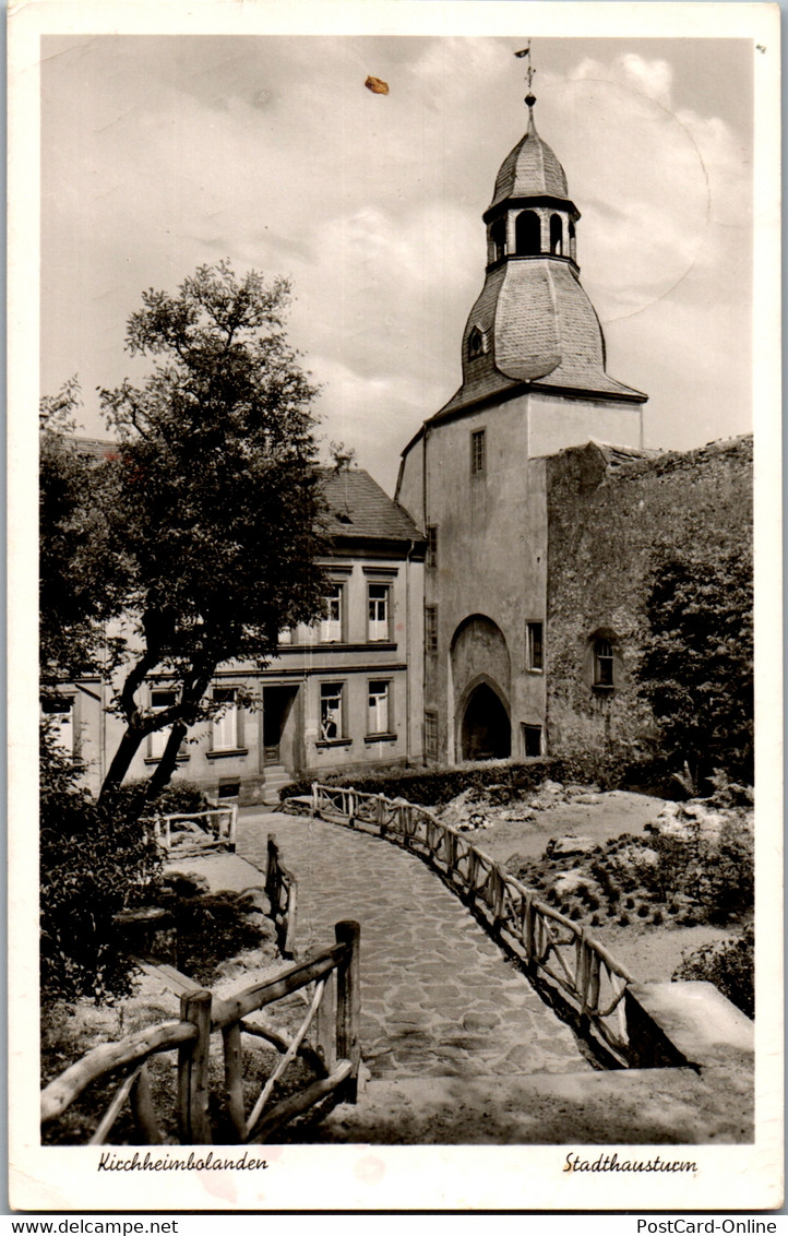 39817 - Deutschland - Kirchheimbolanden , Stadthausturm - Gelaufen - Kirchheimbolanden