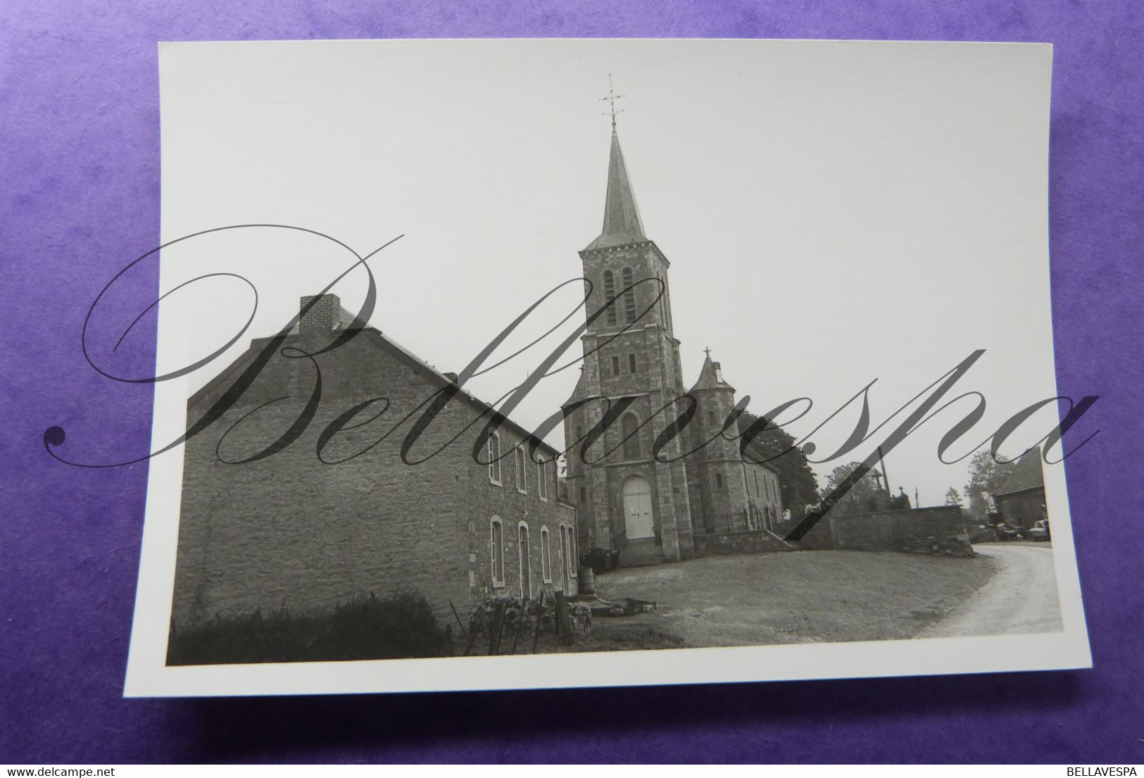 Sinsin  Eglise St Georges  Privaat Opname Photo Prive Pris 26/07/1976 - Somme-Leuze