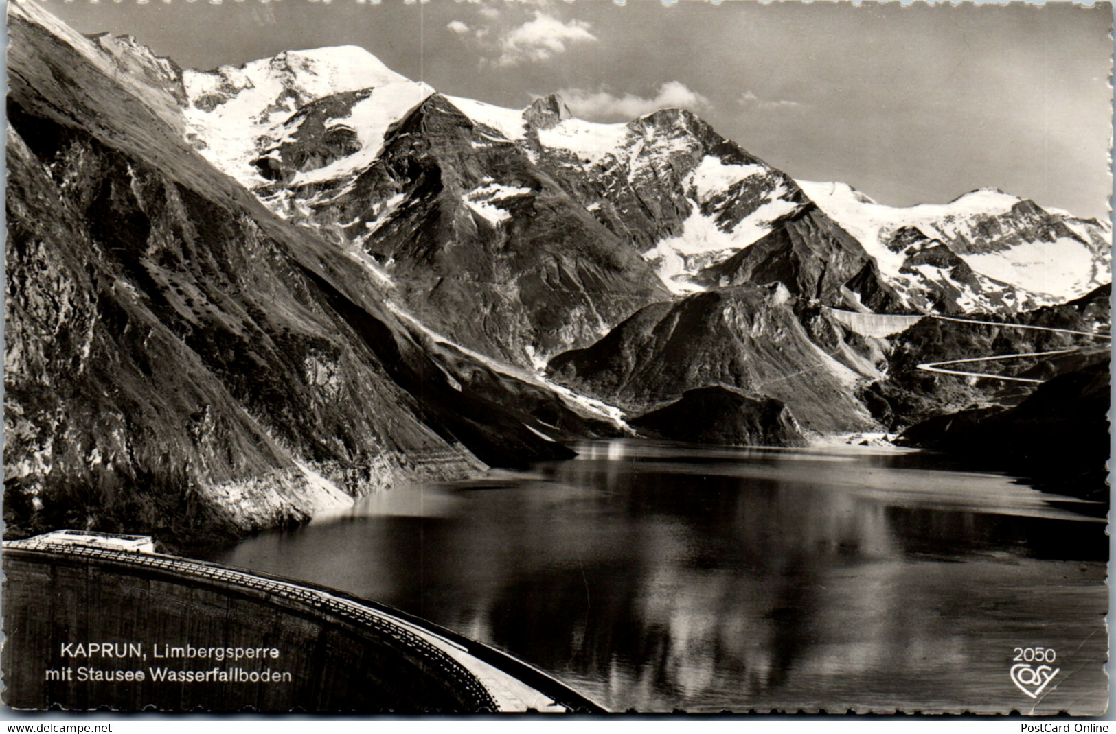 39843 - Salzburg - Kaprun , Limbergsperre Mit Stausee Wasserfallboden - Gelaufen 1955 - Kaprun