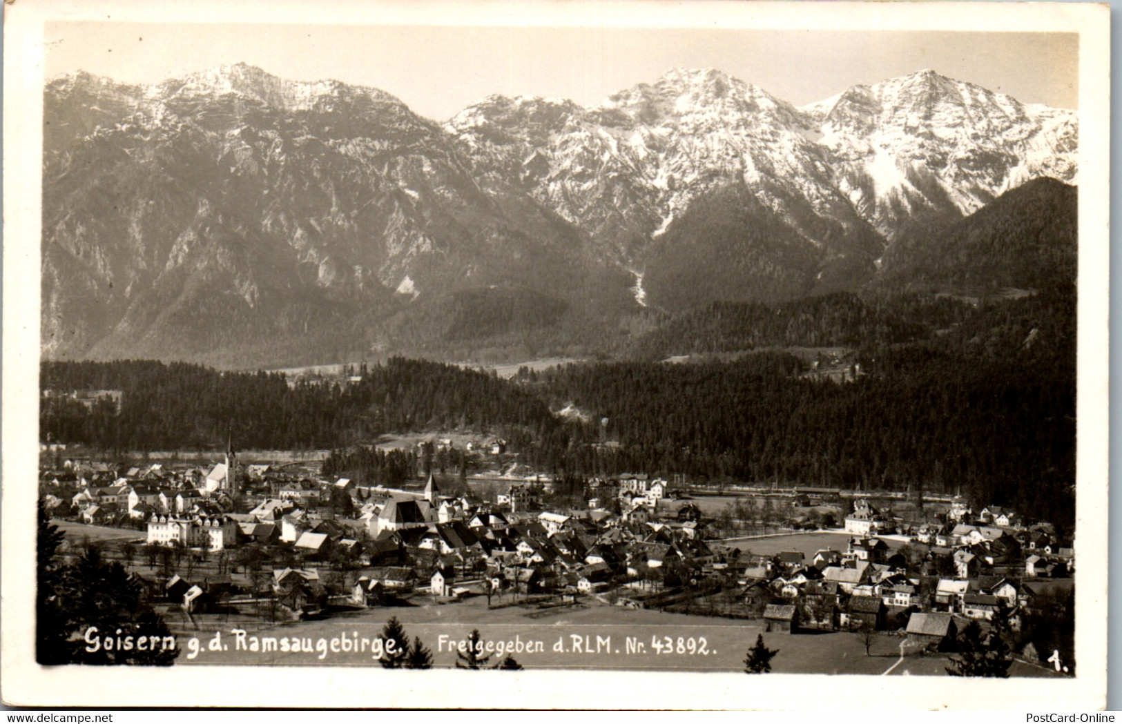 39968 - Oberösterreich - Goisern D. D. Ramsaugebirge - Gelaufen 1942 - Bad Goisern