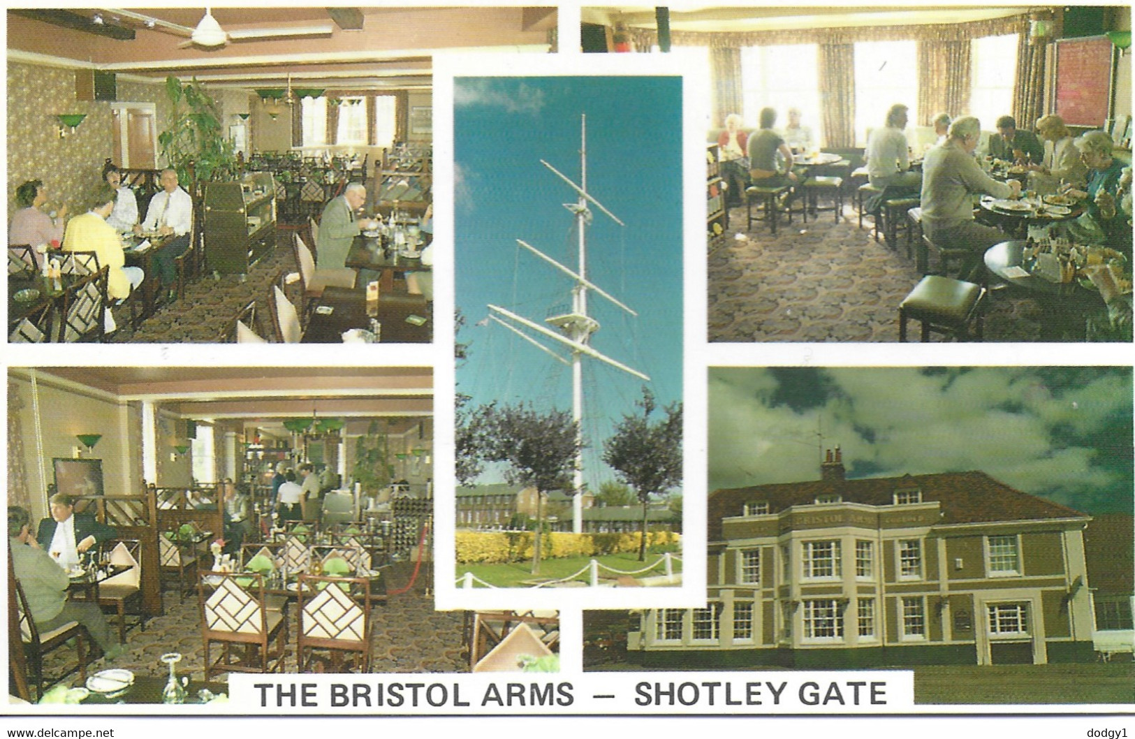 THE BRISTOL ARMS, SHOTLEY GATE, IPSWICH, SUFFOLK, ENGLAND. UNUSED POSTCARD Ty3 - Ipswich