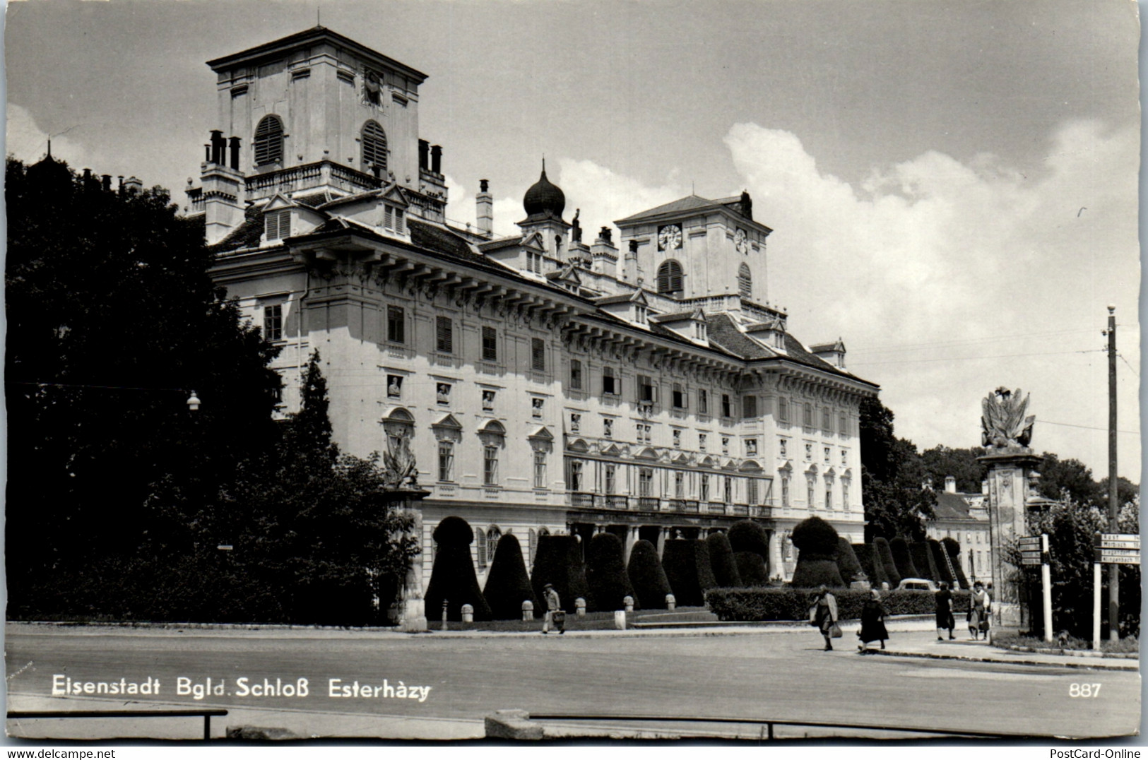 39998 - Burgenland - Schloß Esterhazy - Gelaufen 1962 - Eisenstadt