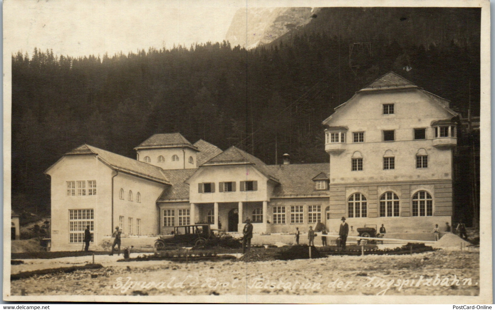 40000 - Tirol - Ehrwald , Talstation Der Zugspitzbahn , K. Smetana , Hotel - Gelaufen 1926 - Ehrwald