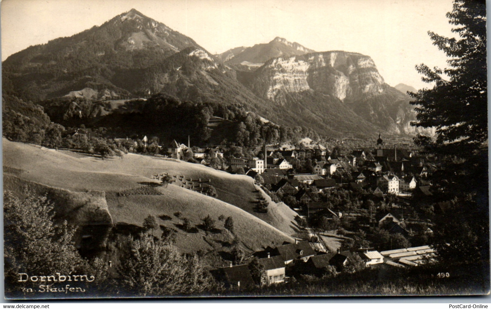 40009 - Vorarlberg - Dornbirn , Staufen - Gelaufen 1927 - Dornbirn