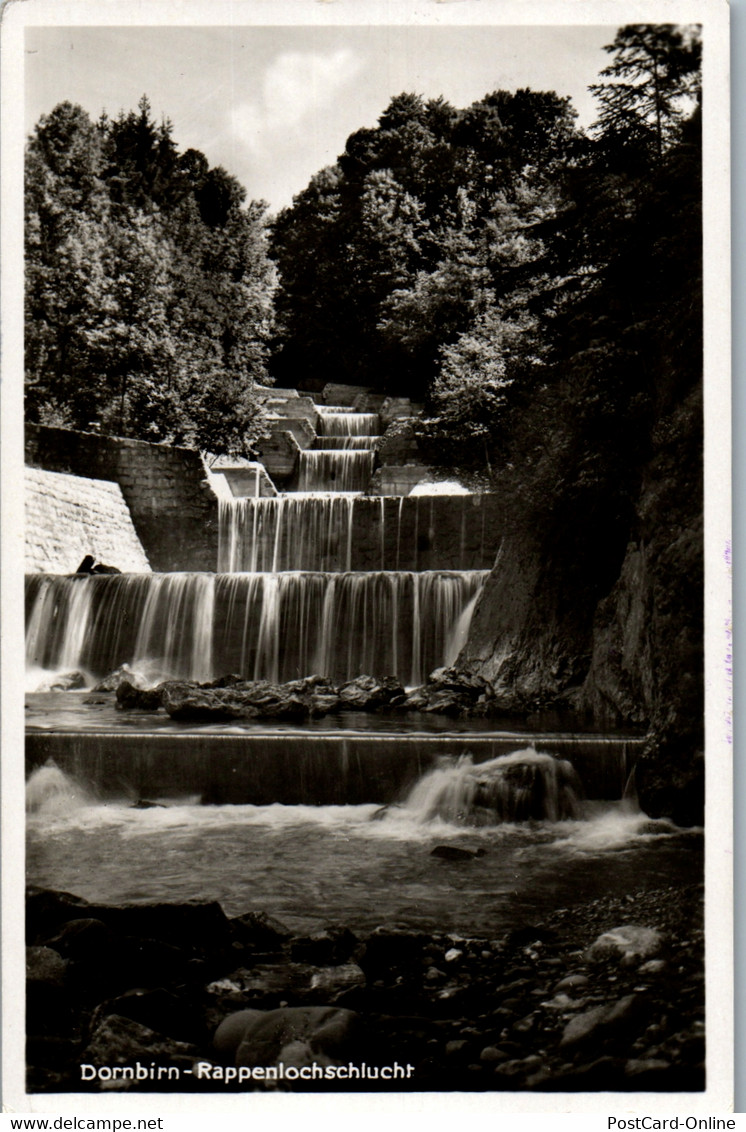 40016 - Vorarlberg - Dornbirn , Rappenlochschlucht , Wasserfälle - Gelaufen 1939 - Dornbirn