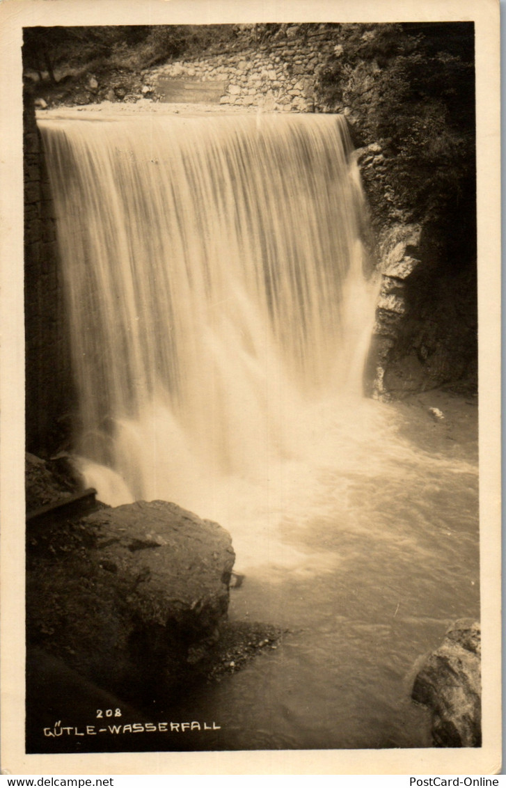 40020 - Vorarlberg - Dornbirn , Gütle Wasserfall - Gelaufen 1929 - Dornbirn