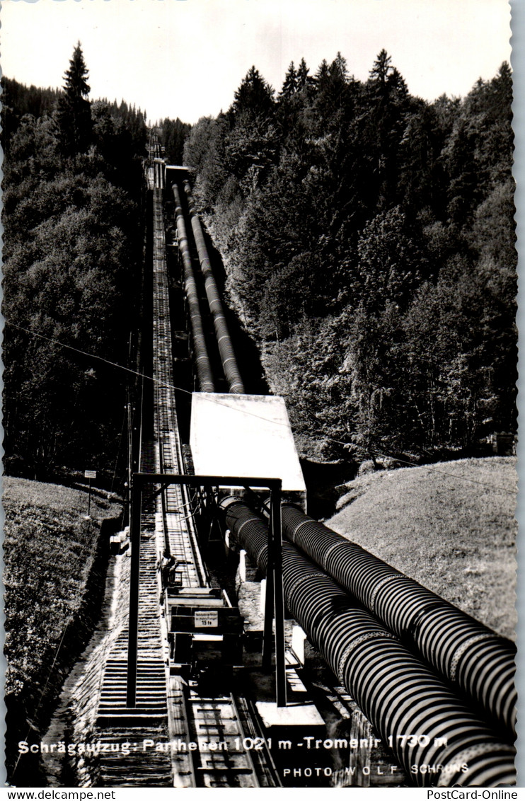 40044 - Vorarlberg - Gaschurn , Partenen , Schrägaufzug , Tromenir - Nicht Gelaufen - Gaschurn