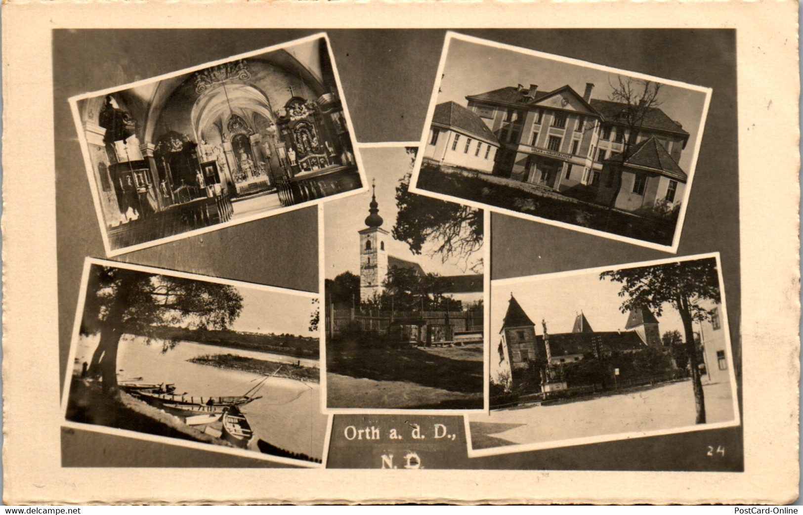 40058 - Niederösterreich - Orth A. D. Donau - Gelaufen 1941 - Gänserndorf